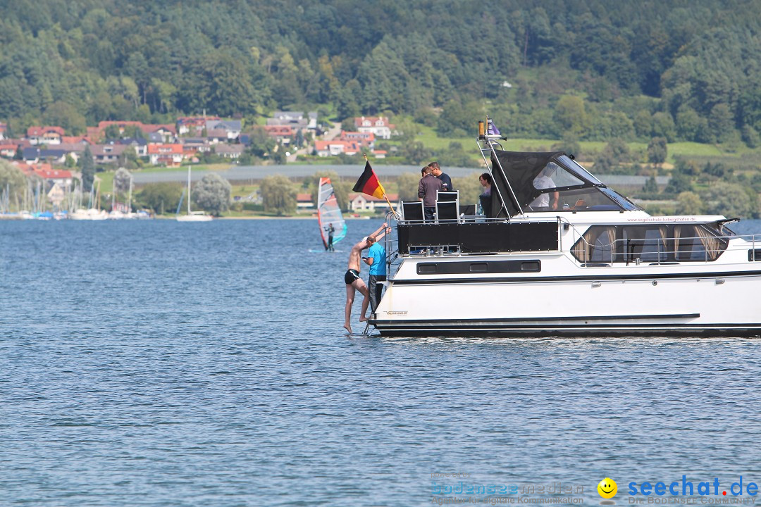 Bodenseequerung- seechat: Patrick Hotz: Bodman-Bregenz, 18.08.2014