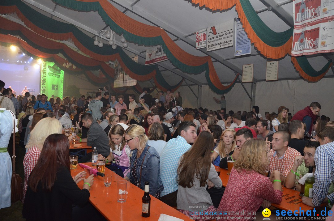 Dirndlparty: Meckenbeuren am Bodensee, 23.08.2014