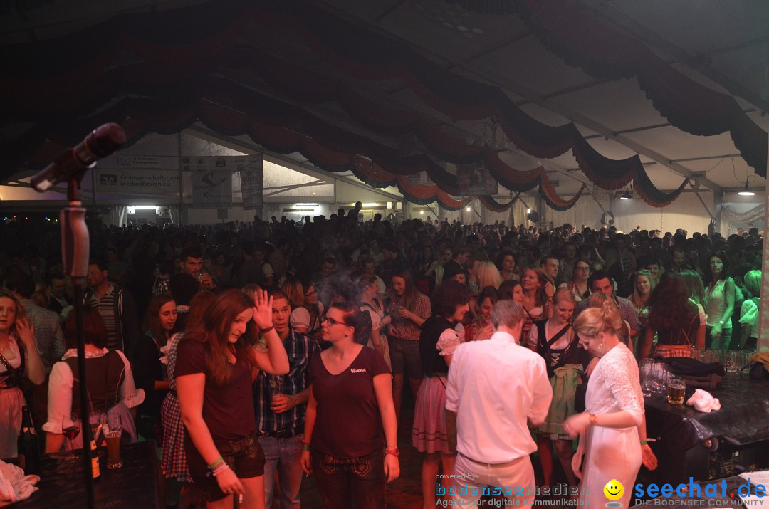 Dirndlparty: Meckenbeuren am Bodensee, 23.08.2014