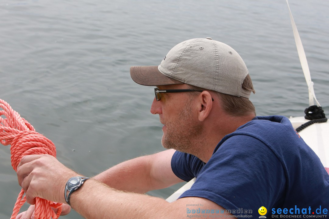 Bodenseequerung mit seechat.de Begleitboot: Jacque: Friedrichshafen, 25.08.