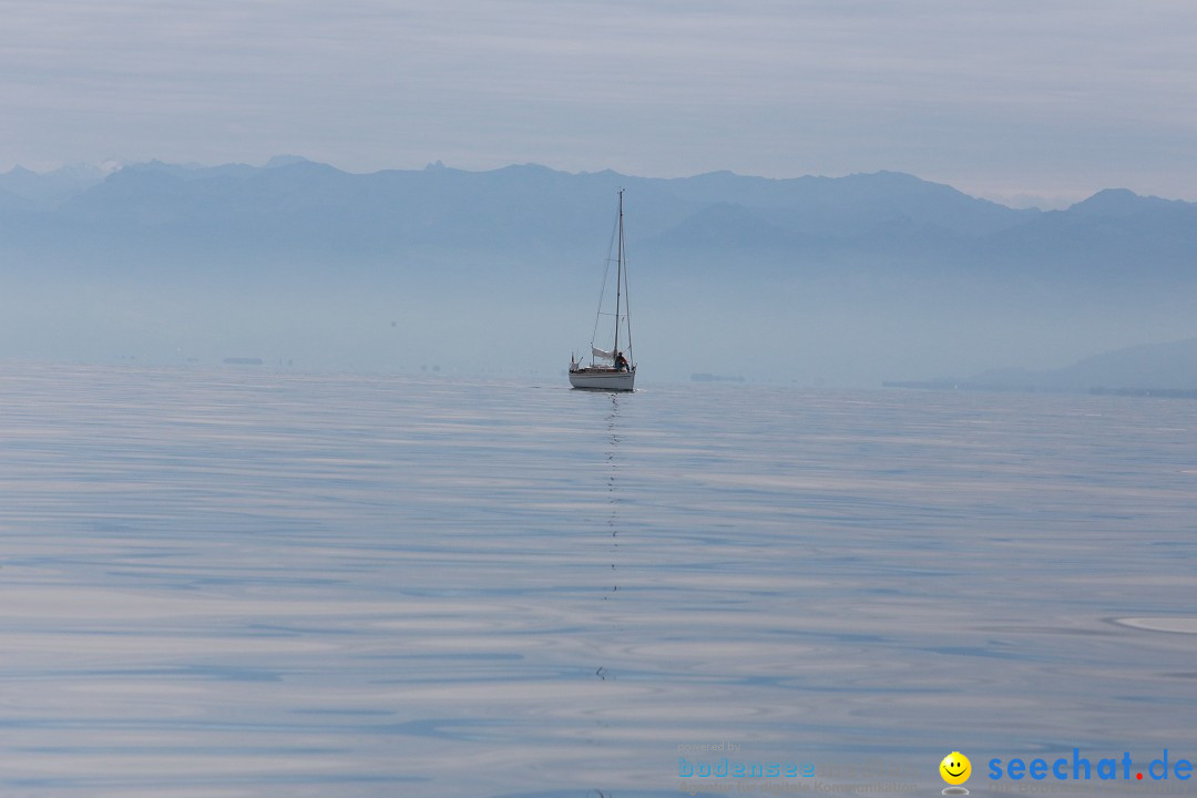 Bodenseequerung mit seechat.de Begleitboot: Jacque: Friedrichshafen, 25.08.