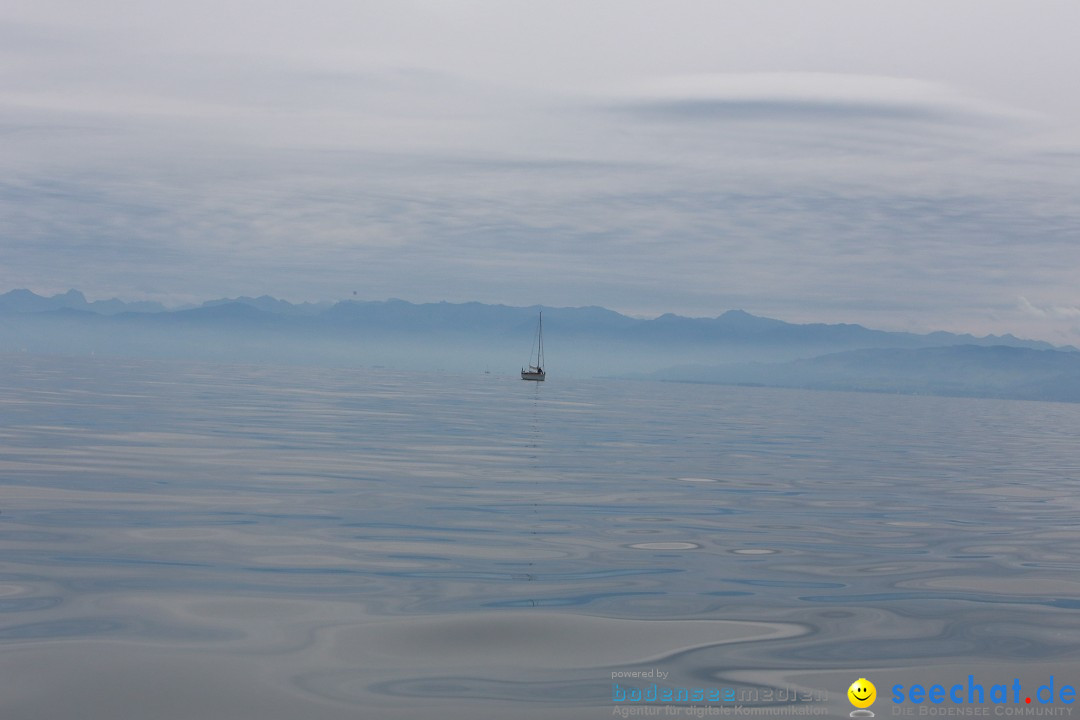 Bodenseequerung mit seechat.de Begleitboot: Jacque: Friedrichshafen, 25.08.