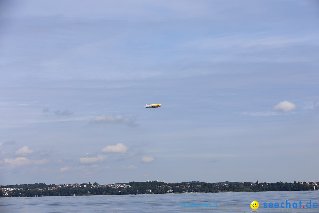 Bodenseequerung mit seechat.de Begleitboot: Jacque: Friedrichshafen, 25.08.