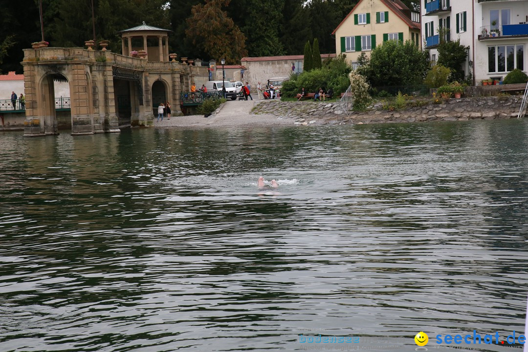 Bodenseequerung mit seechat.de Begleitboot: Jacque: Friedrichshafen, 25.08.