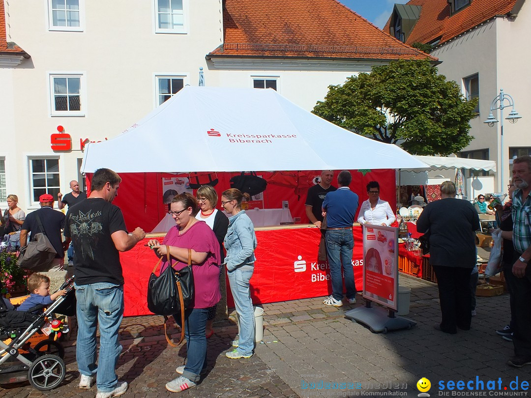 Herbstfest mit Flohmarkt: Bad Buchau, 30.08.2014