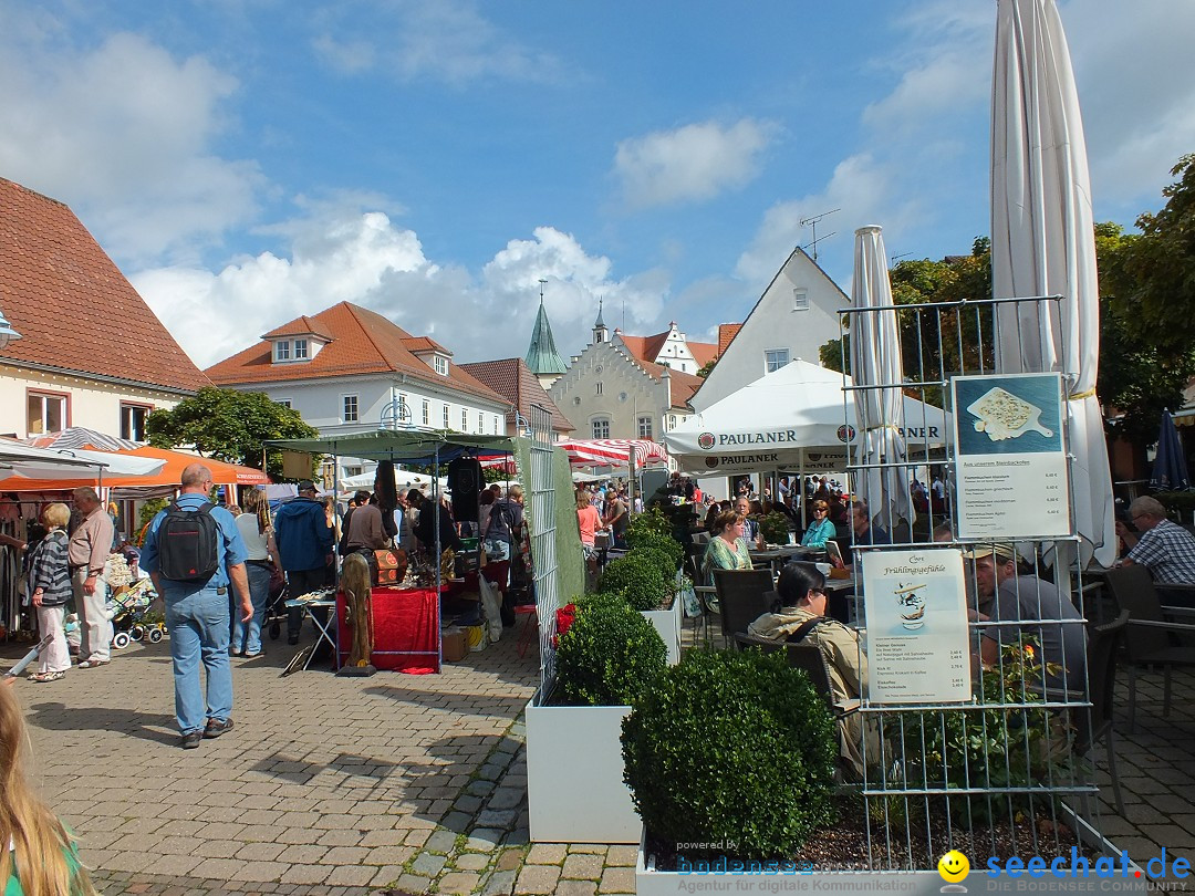 Herbstfest mit Flohmarkt: Bad Buchau, 30.08.2014