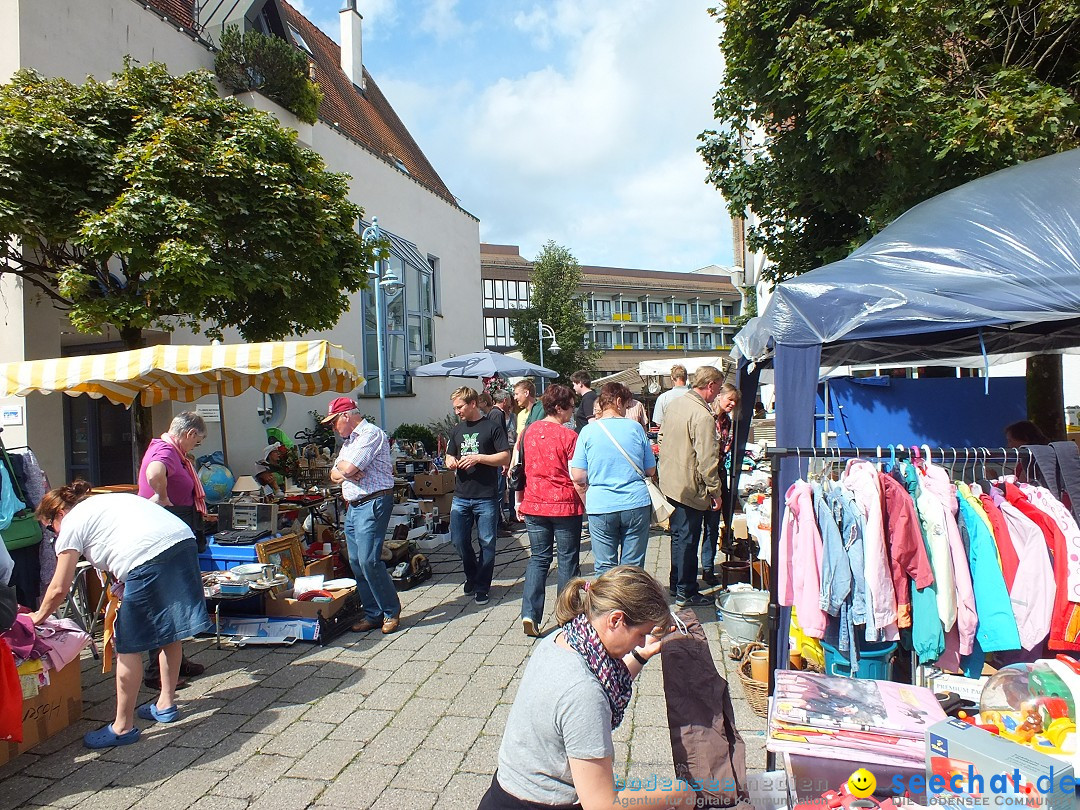 Herbstfest mit Flohmarkt: Bad Buchau, 30.08.2014