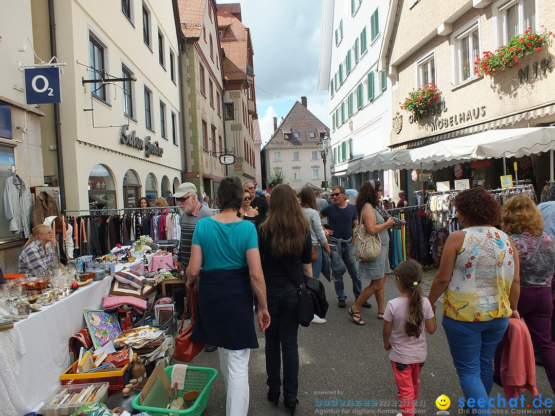 Flohmarkt: Sigmaringen am Bodensee, 30.08.2014