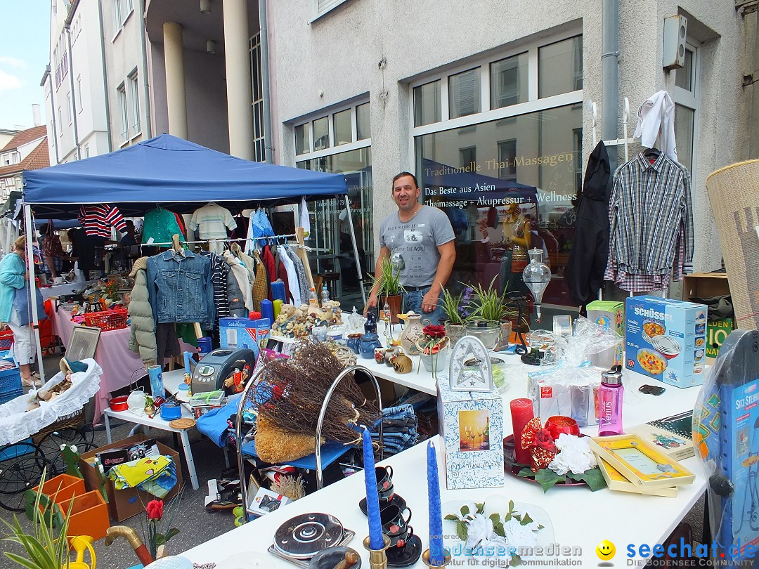 Flohmarkt: Sigmaringen am Bodensee, 30.08.2014