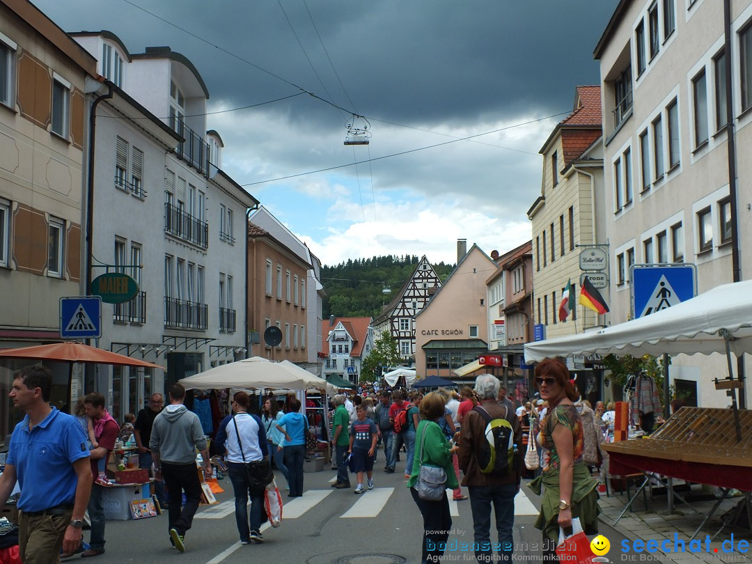 Flohmarkt: Sigmaringen am Bodensee, 30.08.2014