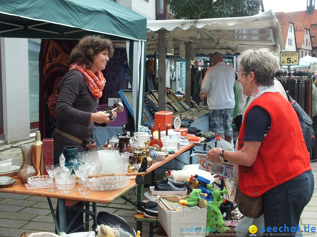 Flohmarkt: Sigmaringen am Bodensee, 30.08.2014