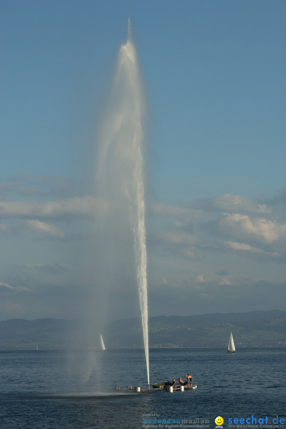 Black and White Partyschiff: Friedrichshafen am Bodensee, 30.08.2014