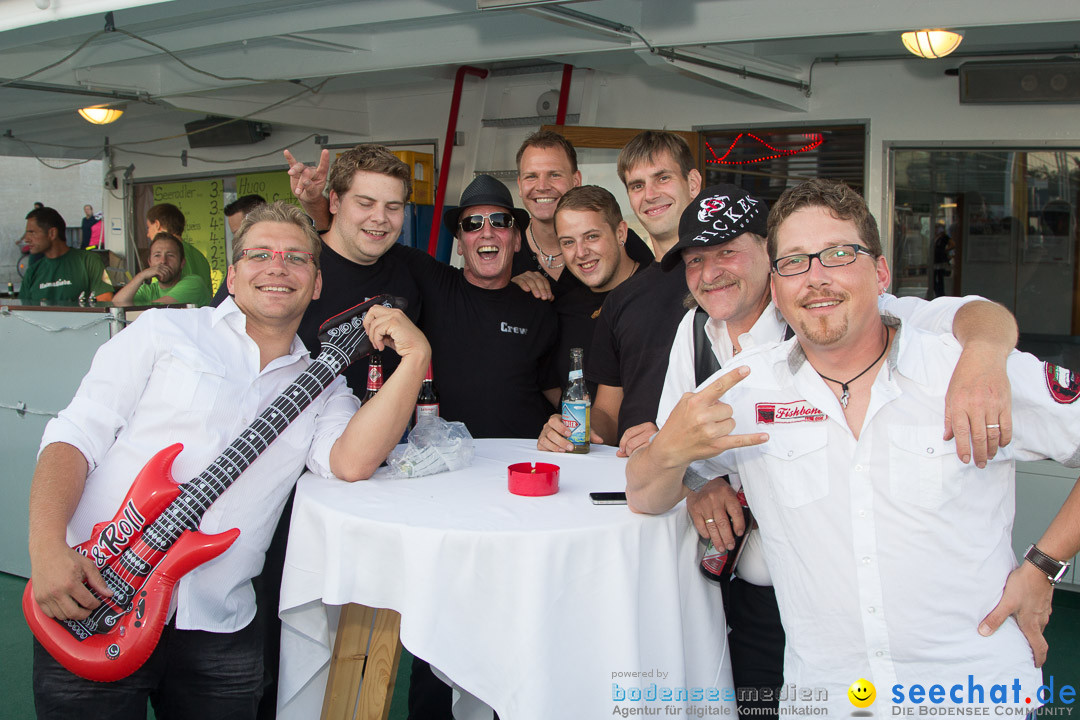 Black and White Partyschiff: Friedrichshafen am Bodensee, 30.08.2014