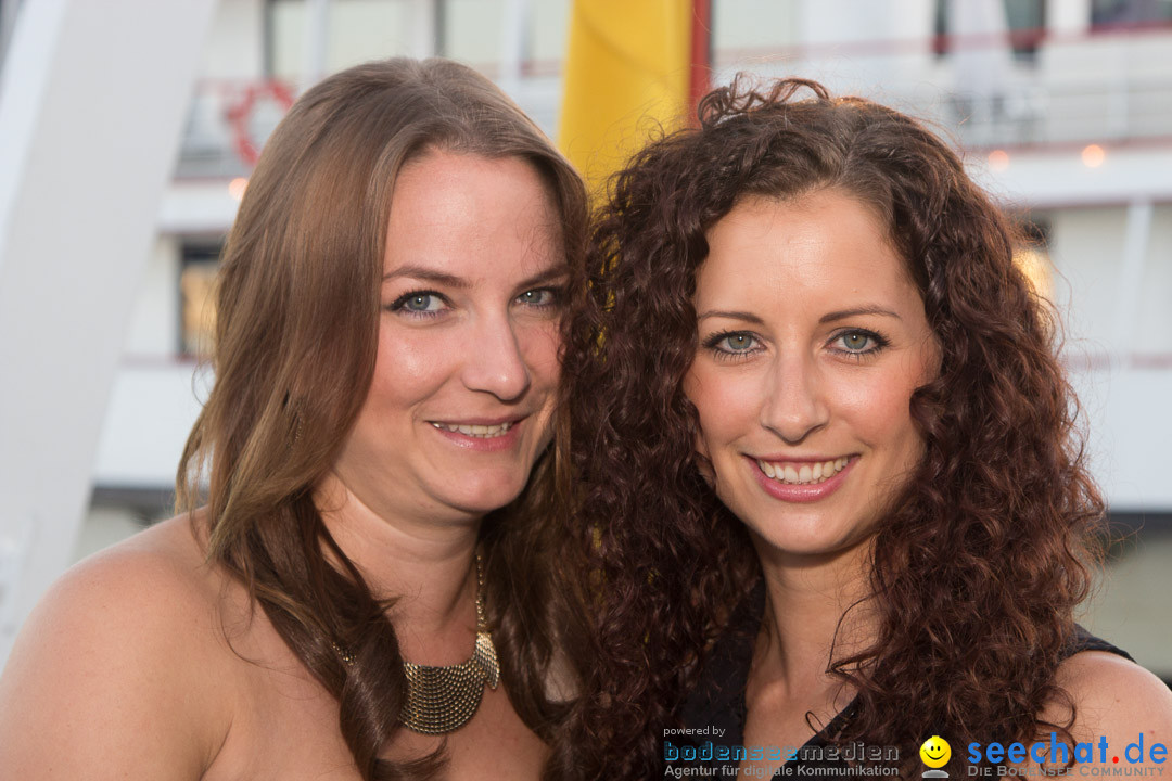 Black and White Partyschiff: Friedrichshafen am Bodensee, 30.08.2014