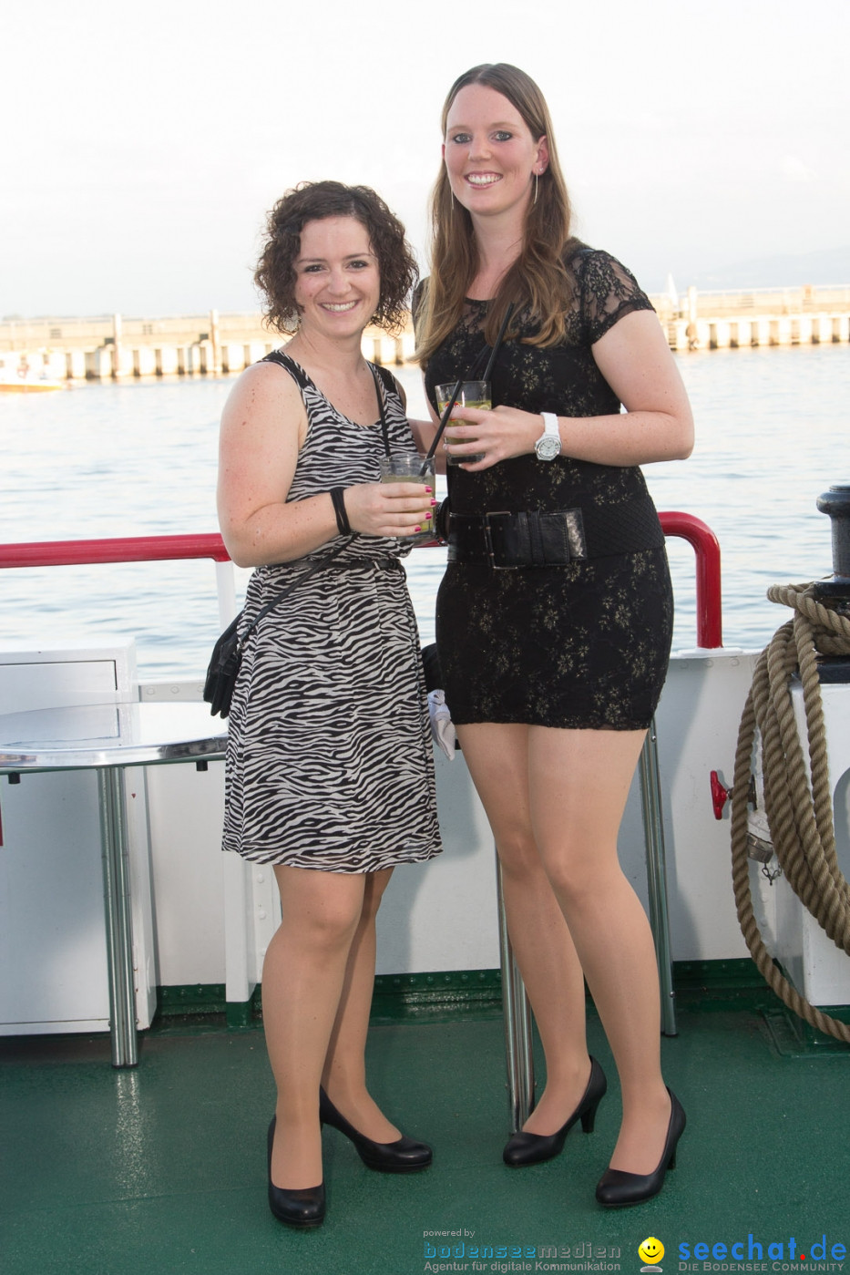 Black and White Partyschiff: Friedrichshafen am Bodensee, 30.08.2014