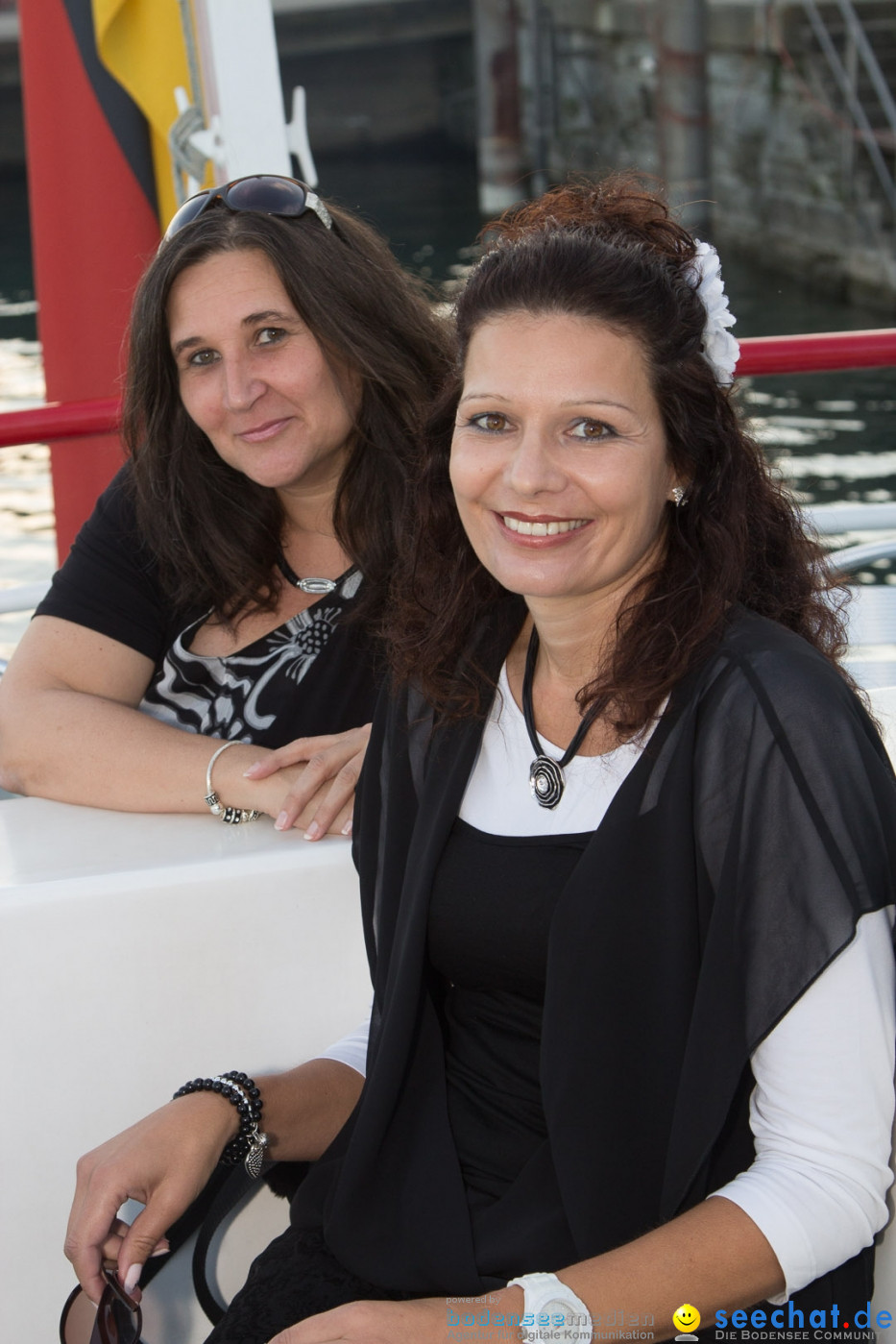 Black and White Partyschiff: Friedrichshafen am Bodensee, 30.08.2014