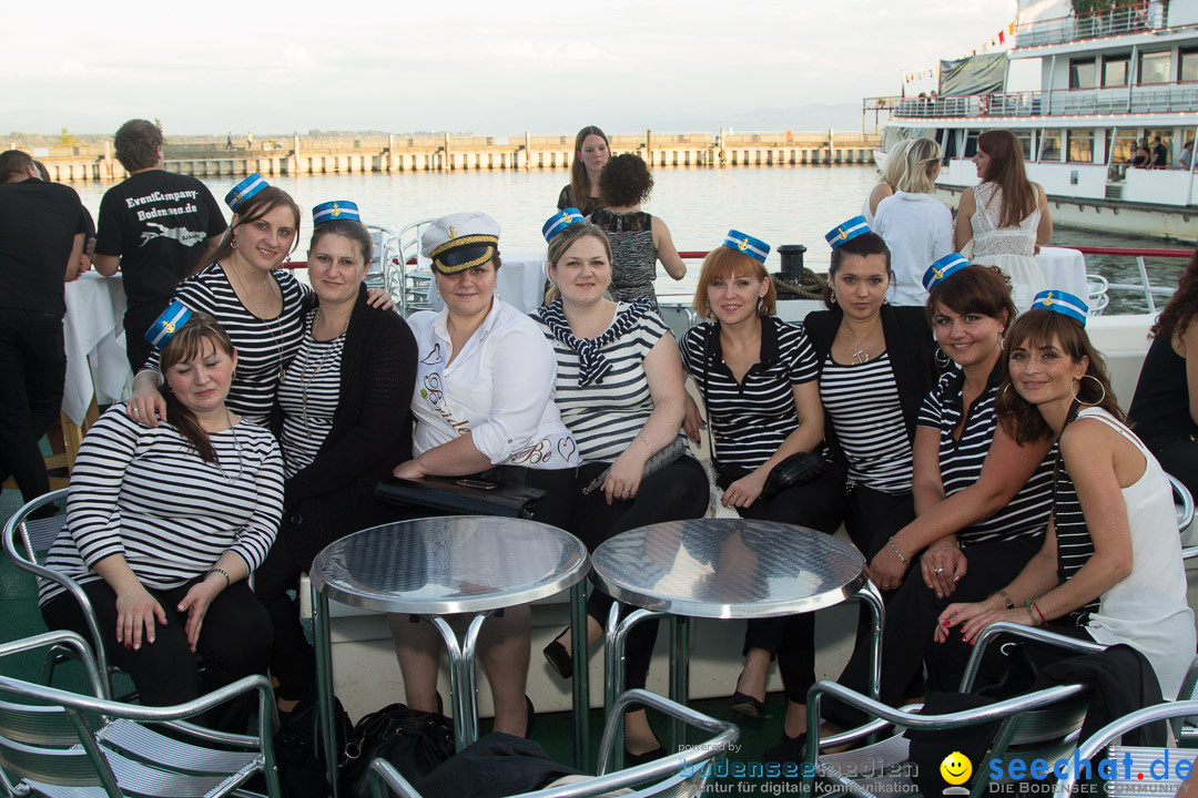 Black and White Partyschiff: Friedrichshafen am Bodensee, 30.08.2014