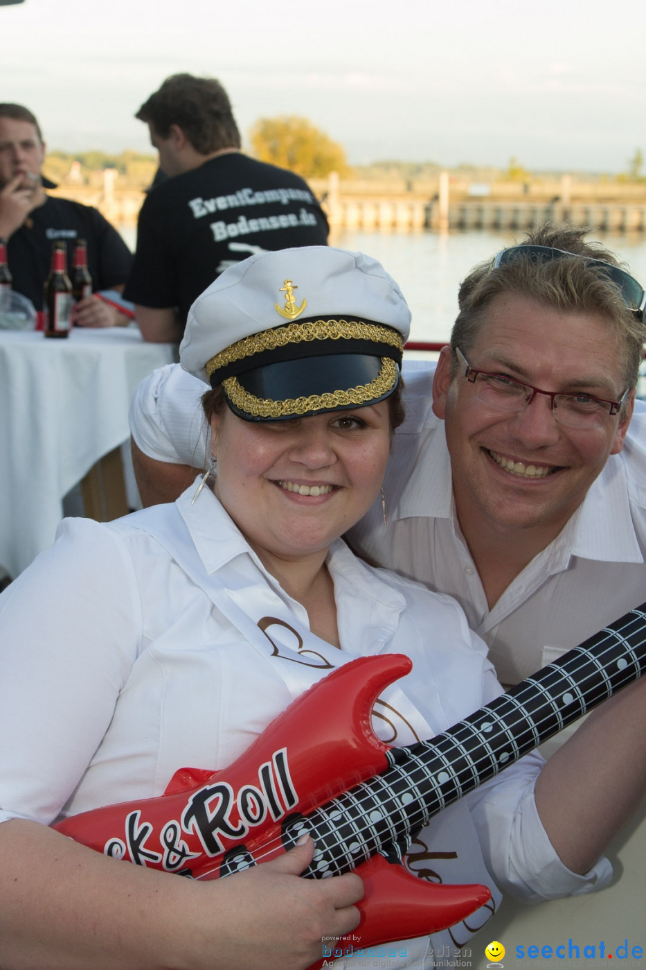 Black and White Partyschiff: Friedrichshafen am Bodensee, 30.08.2014