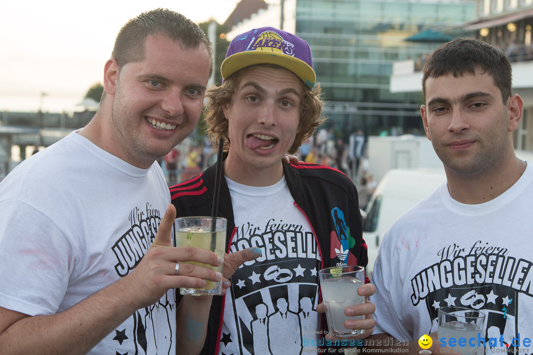 Black and White Partyschiff: Friedrichshafen am Bodensee, 30.08.2014