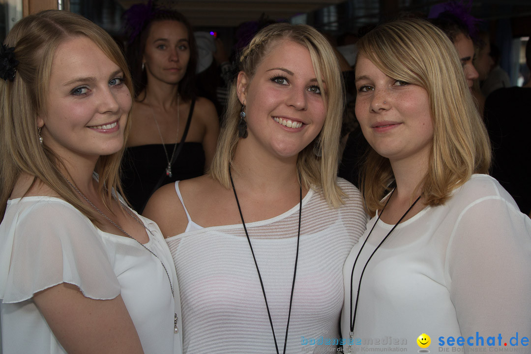 Black and White Partyschiff: Friedrichshafen am Bodensee, 30.08.2014