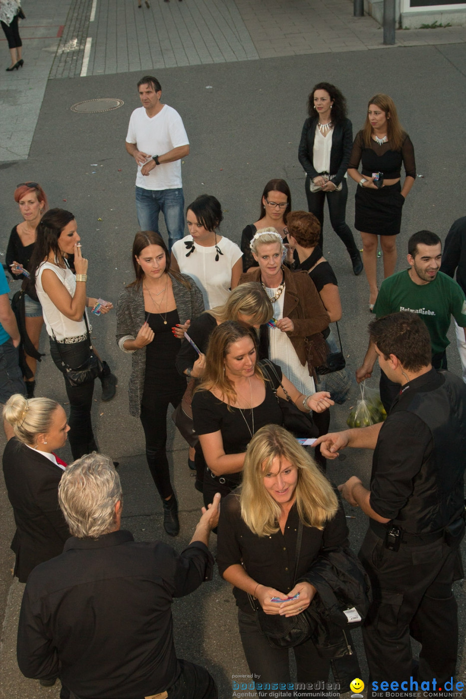 Black and White Partyschiff: Friedrichshafen am Bodensee, 30.08.2014