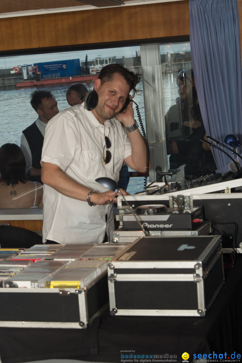 Black and White Partyschiff: Friedrichshafen am Bodensee, 30.08.2014