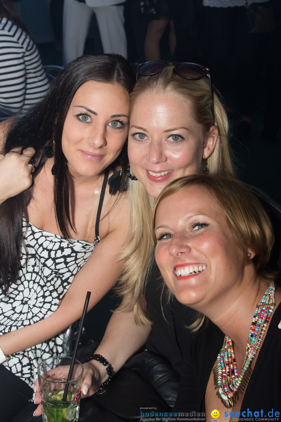 Black and White Partyschiff: Friedrichshafen am Bodensee, 30.08.2014