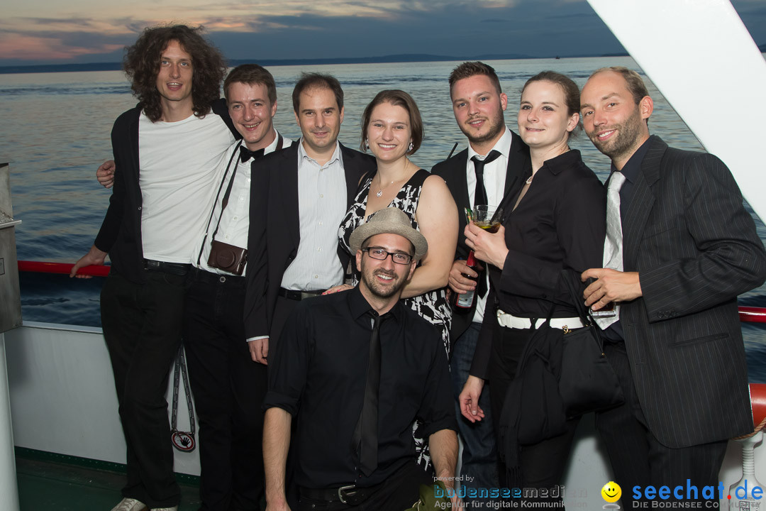 Black and White Partyschiff: Friedrichshafen am Bodensee, 30.08.2014