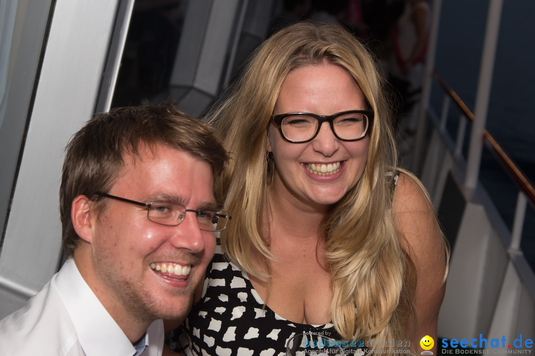 Black and White Partyschiff: Friedrichshafen am Bodensee, 30.08.2014