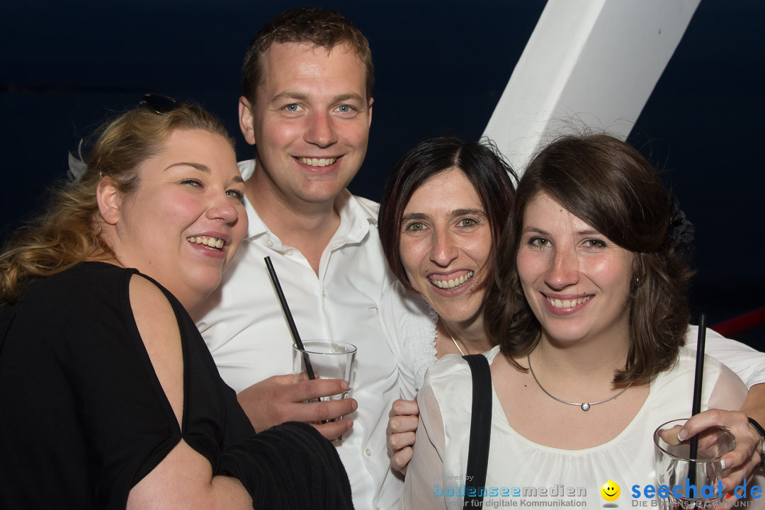 Black and White Partyschiff: Friedrichshafen am Bodensee, 30.08.2014