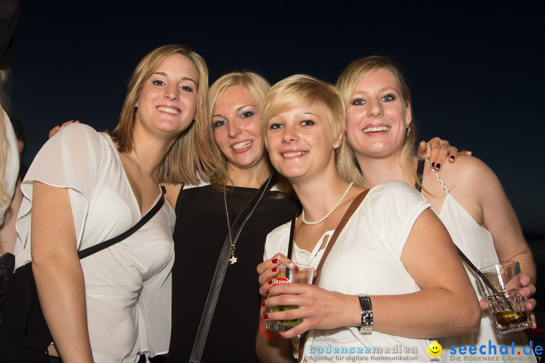 Black and White Partyschiff: Friedrichshafen am Bodensee, 30.08.2014