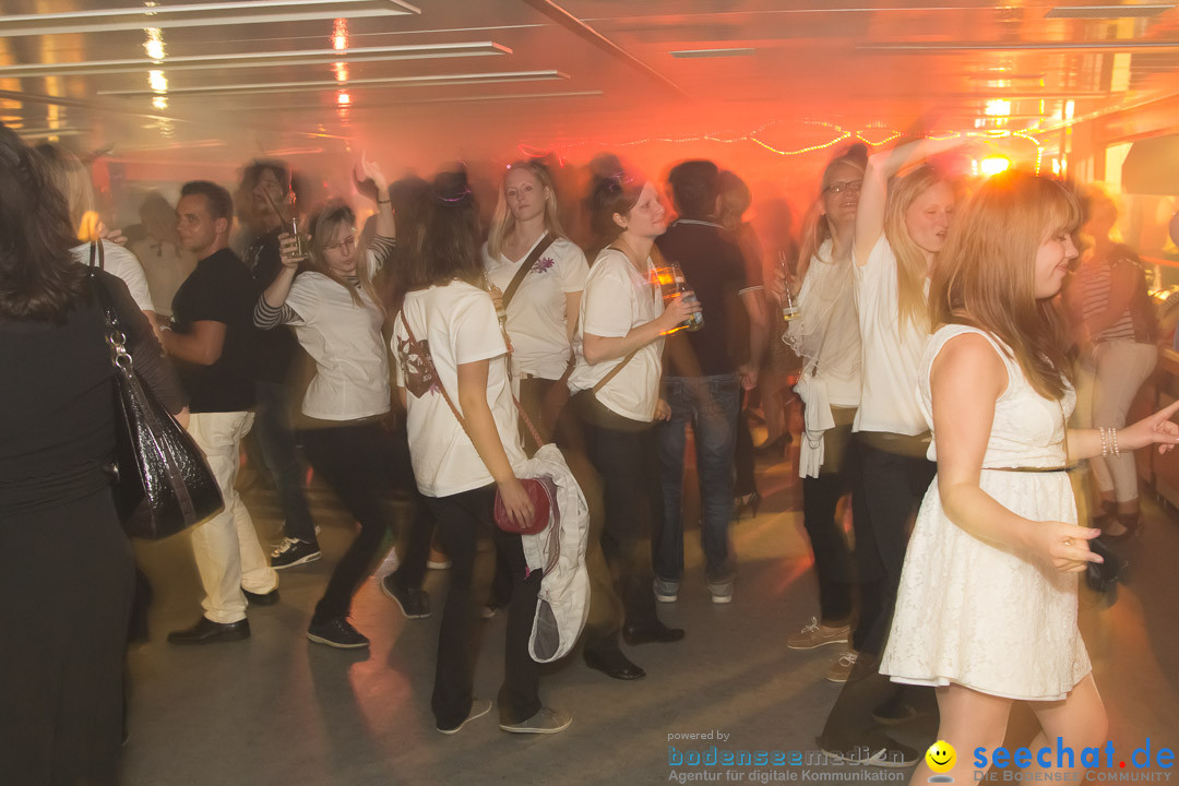 Black and White Partyschiff: Friedrichshafen am Bodensee, 30.08.2014