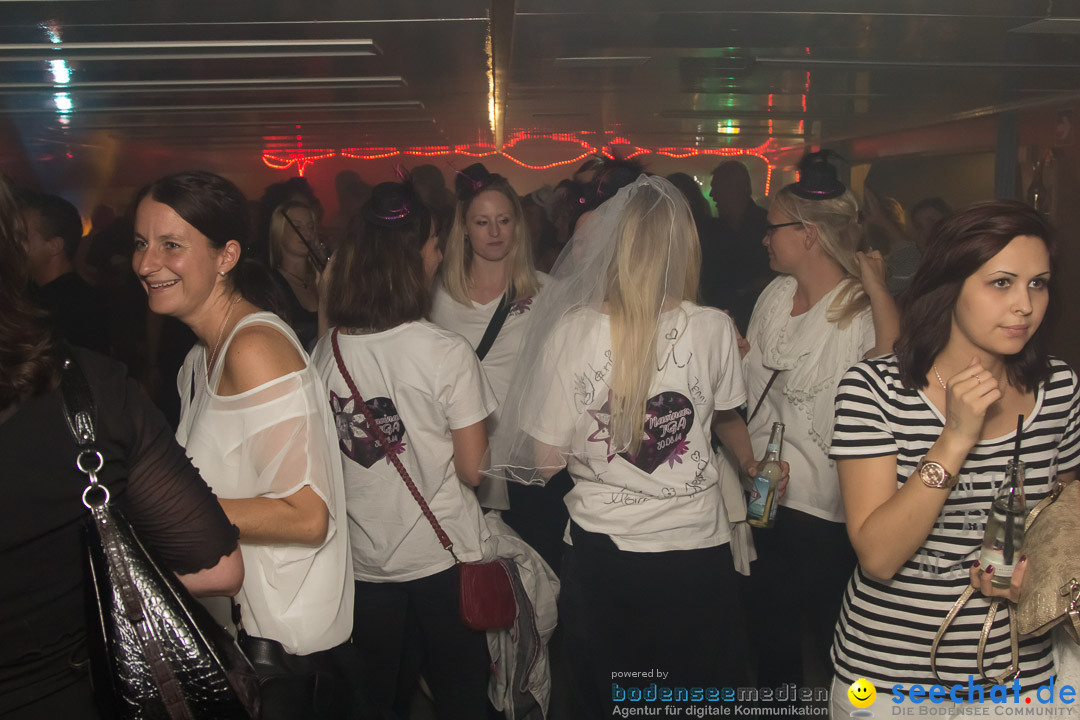 Black and White Partyschiff: Friedrichshafen am Bodensee, 30.08.2014