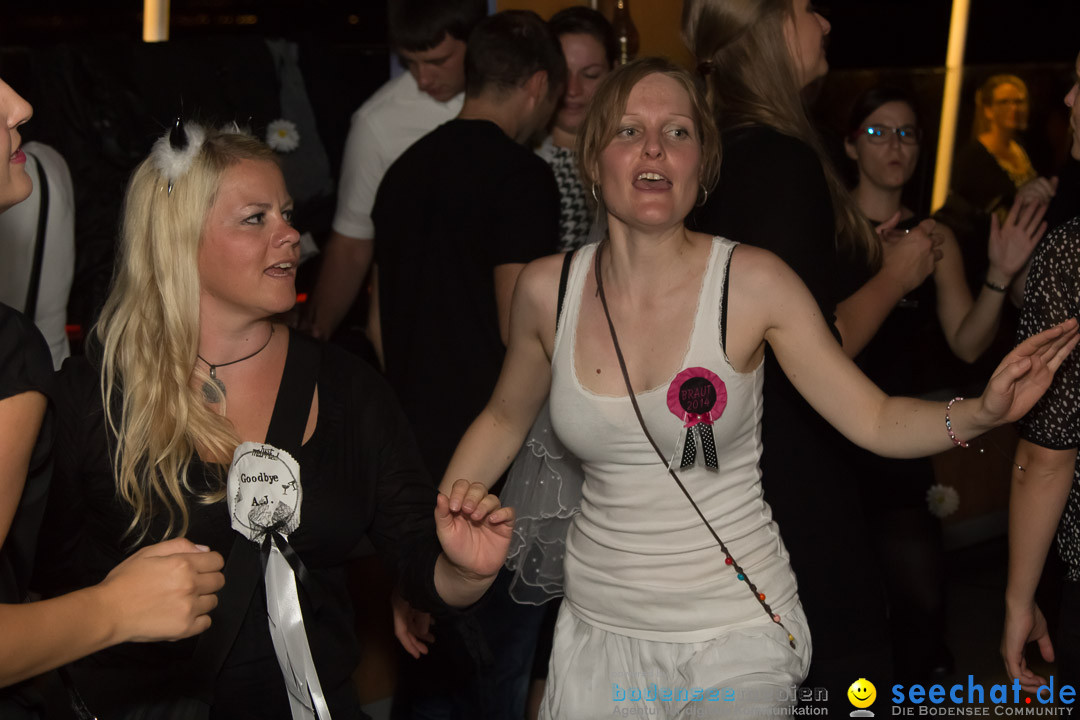 Black and White Partyschiff: Friedrichshafen am Bodensee, 30.08.2014