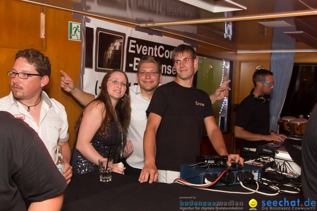 Black and White Partyschiff: Friedrichshafen am Bodensee, 30.08.2014