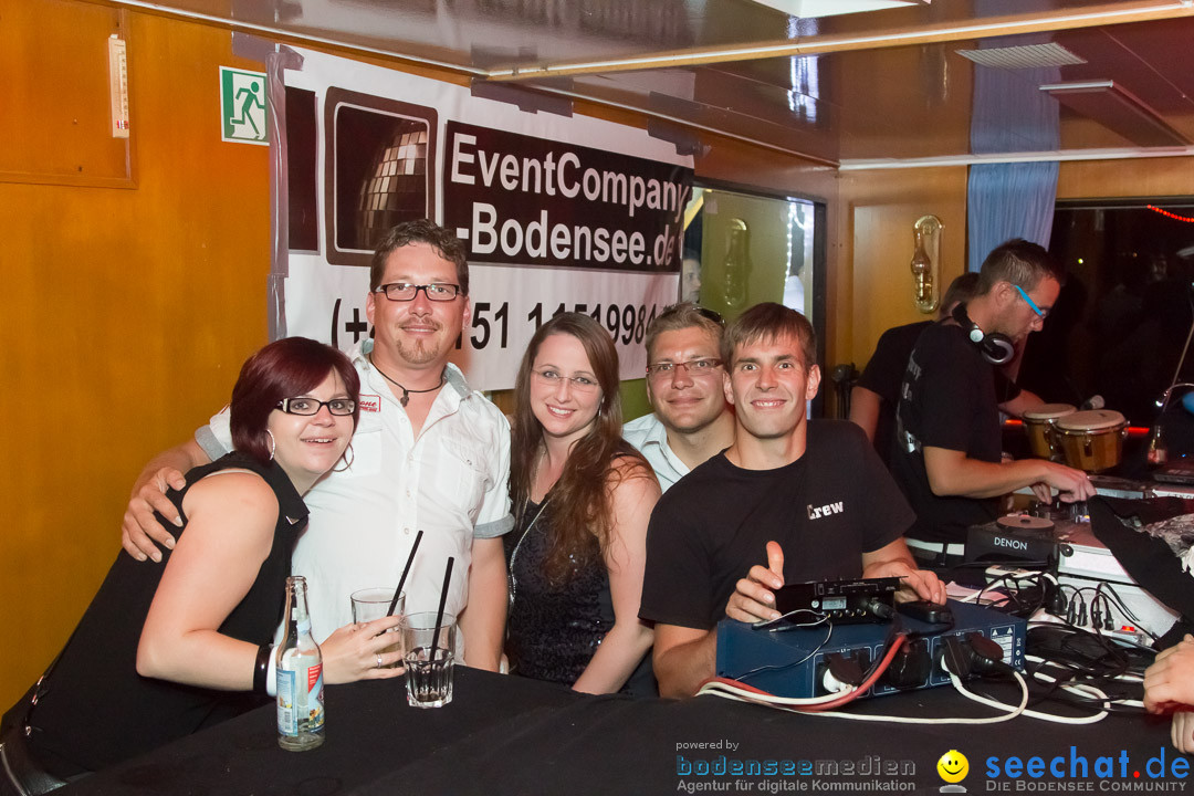 Black and White Partyschiff: Friedrichshafen am Bodensee, 30.08.2014