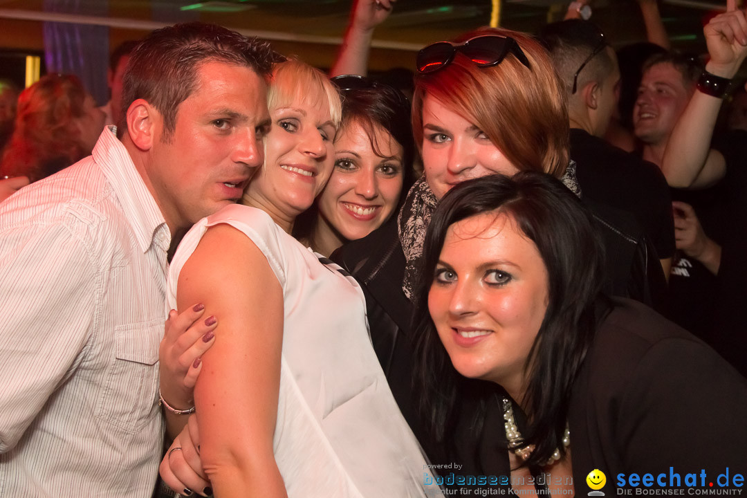 Black and White Partyschiff: Friedrichshafen am Bodensee, 30.08.2014