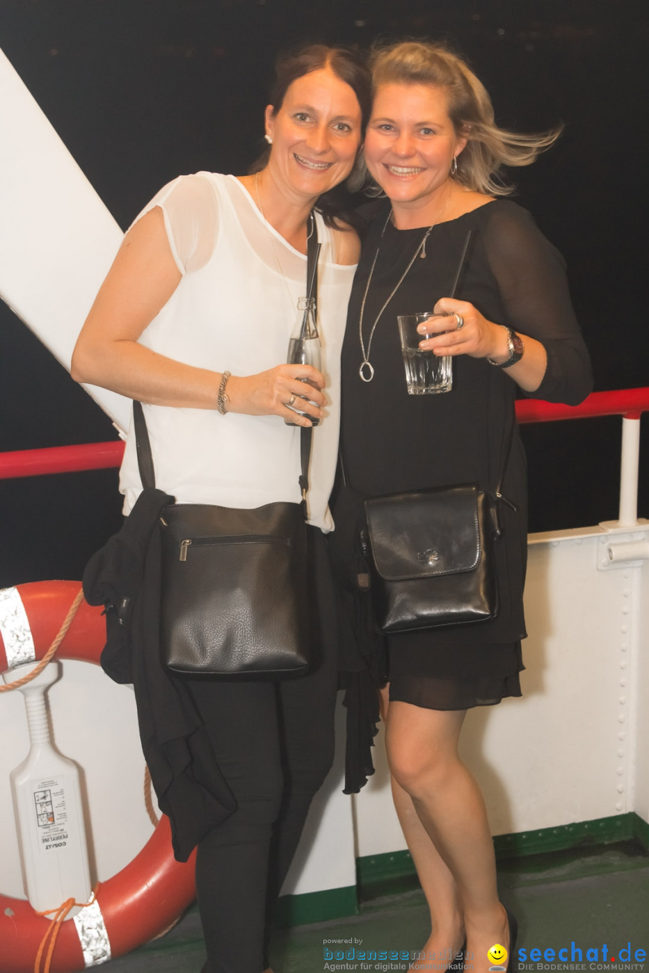 Black and White Partyschiff: Friedrichshafen am Bodensee, 30.08.2014