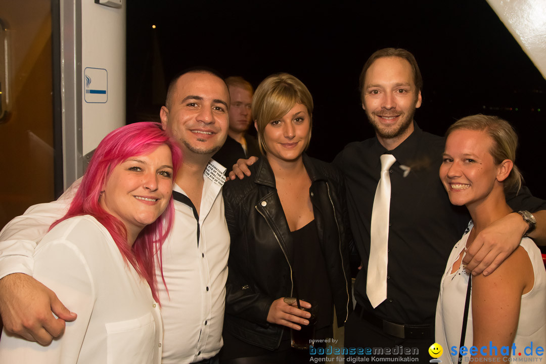 Black and White Partyschiff: Friedrichshafen am Bodensee, 30.08.2014