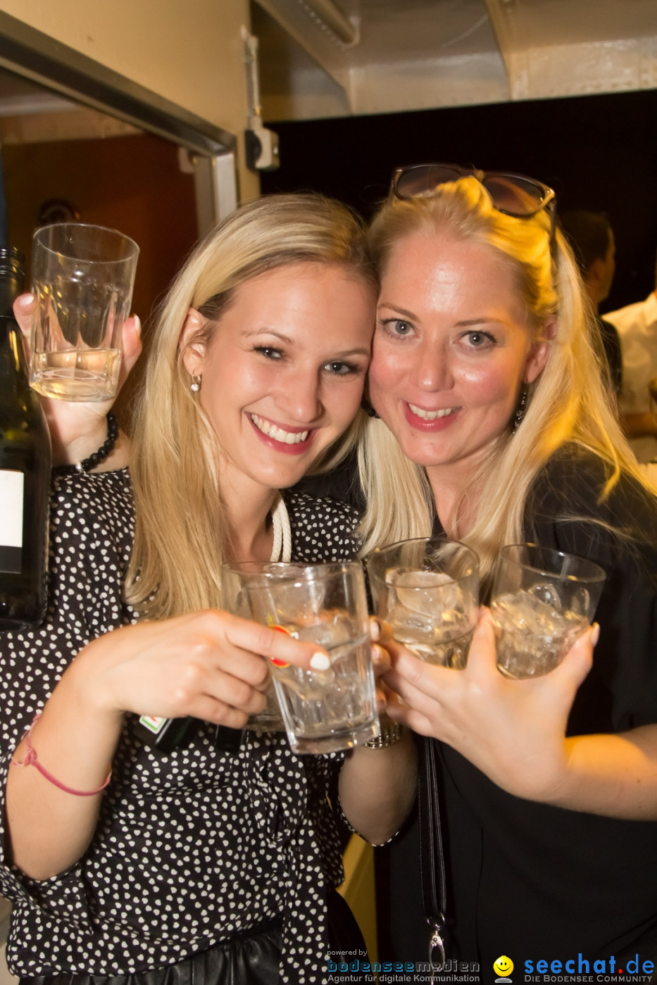 Black and White Partyschiff: Friedrichshafen am Bodensee, 30.08.2014