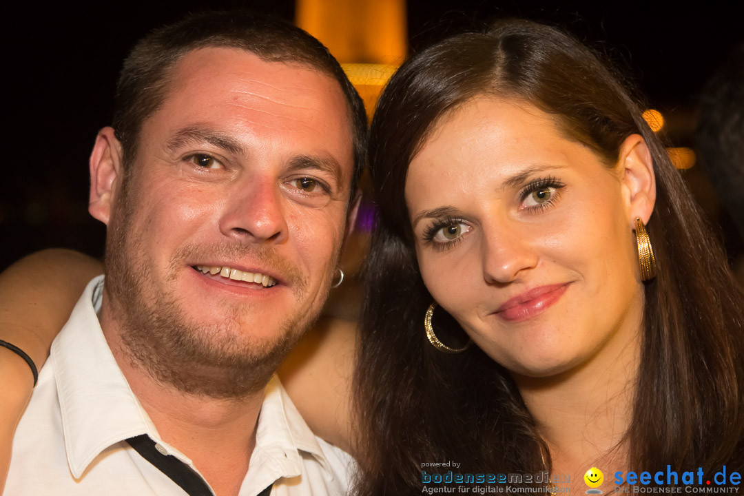 Black and White Partyschiff: Friedrichshafen am Bodensee, 30.08.2014