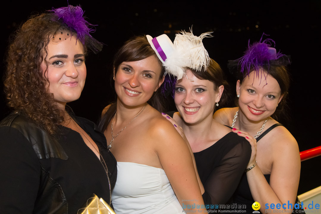 Black and White Partyschiff: Friedrichshafen am Bodensee, 30.08.2014