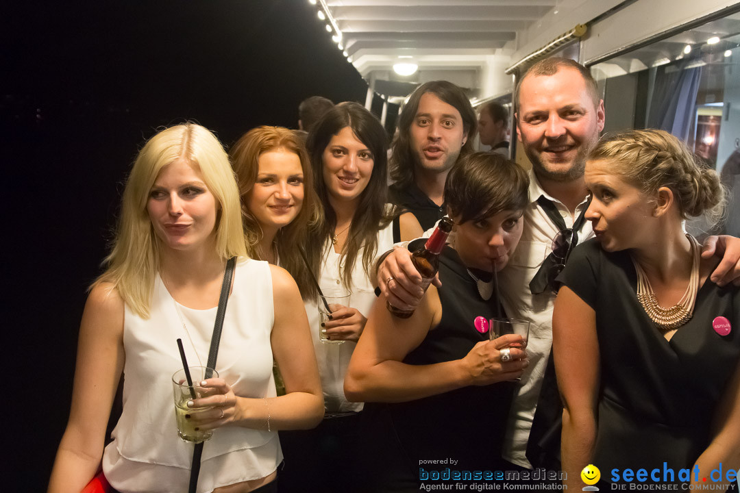 Black and White Partyschiff: Friedrichshafen am Bodensee, 30.08.2014