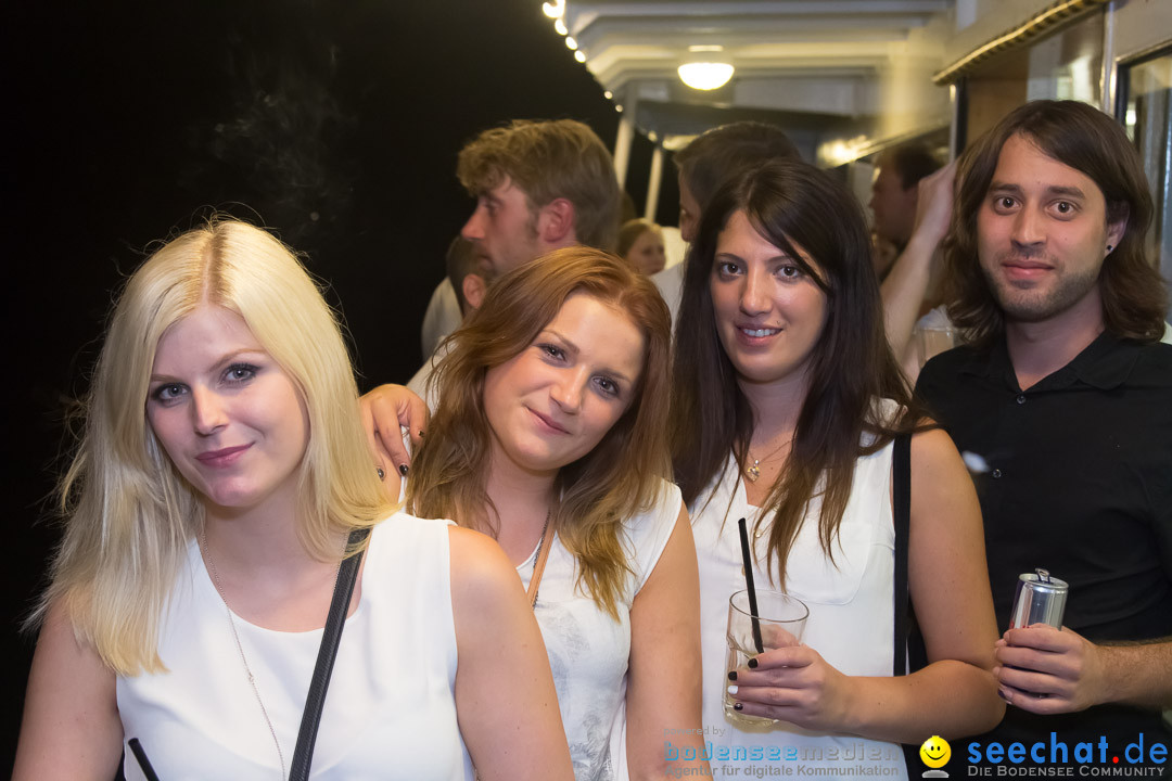 Black and White Partyschiff: Friedrichshafen am Bodensee, 30.08.2014