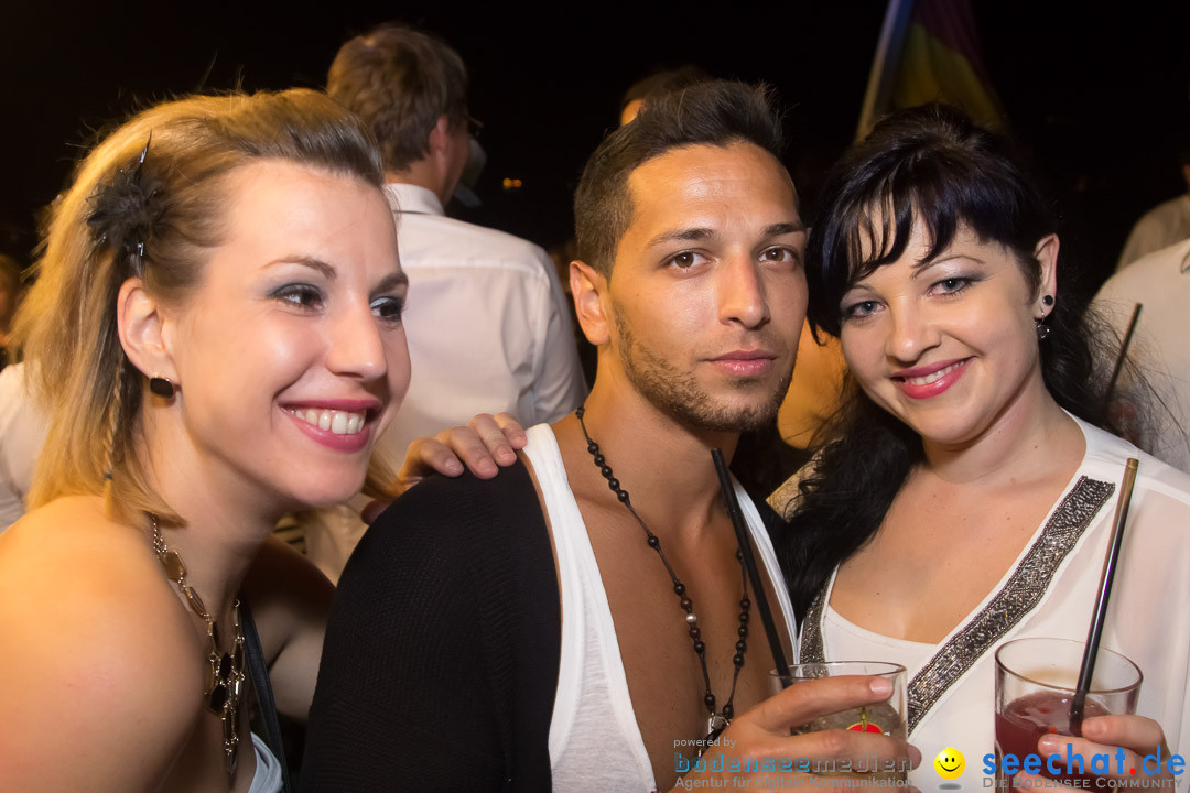 Black and White Partyschiff: Friedrichshafen am Bodensee, 30.08.2014