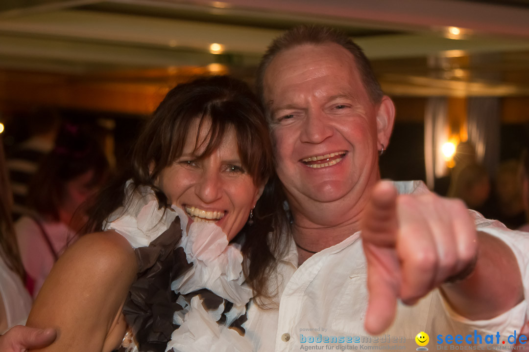 Black and White Partyschiff: Friedrichshafen am Bodensee, 30.08.2014