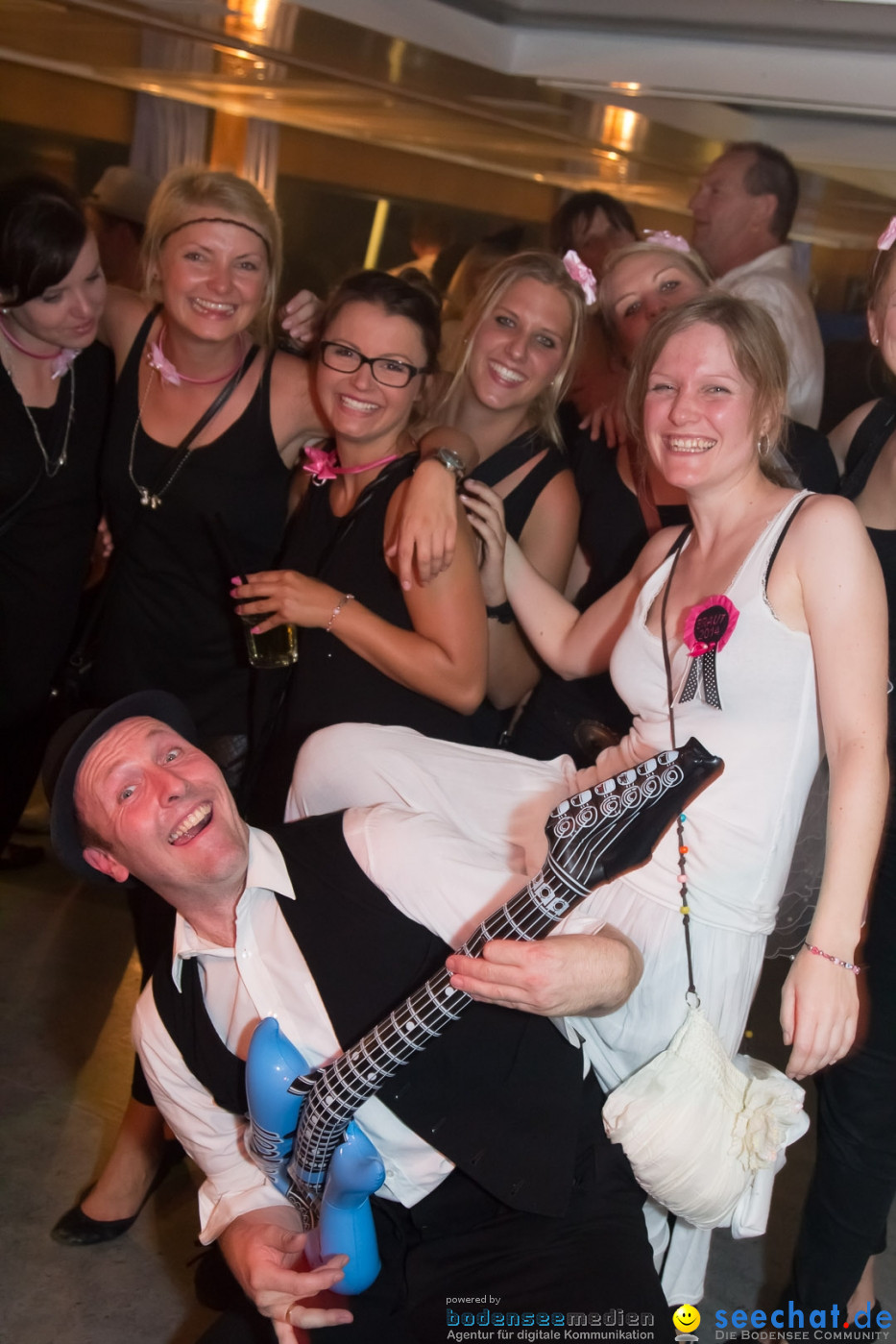 Black and White Partyschiff: Friedrichshafen am Bodensee, 30.08.2014