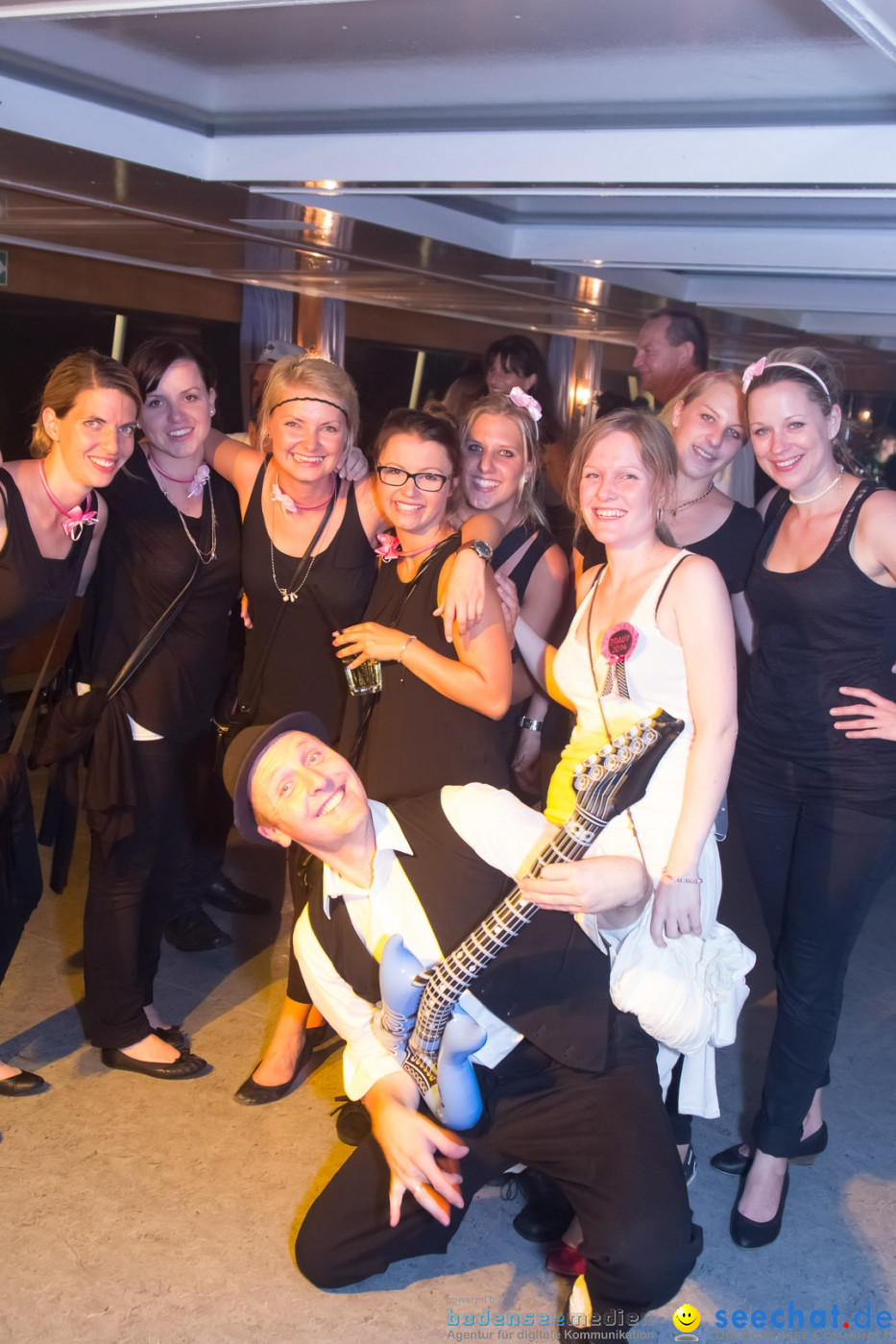 Black and White Partyschiff: Friedrichshafen am Bodensee, 30.08.2014