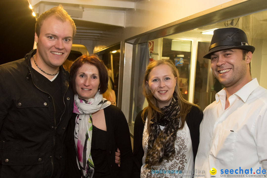 Black and White Partyschiff: Friedrichshafen am Bodensee, 30.08.2014