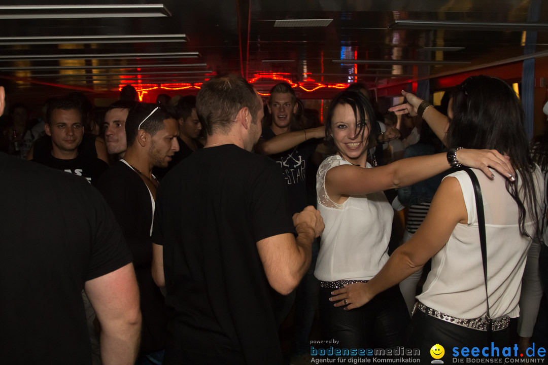 Black and White Partyschiff: Friedrichshafen am Bodensee, 30.08.2014